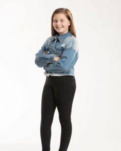 body shot of Kennedy modeling