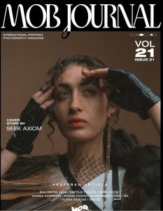 Mob Journal cover featuring Lauren Ashley