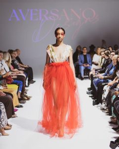 Jhaya on the runway