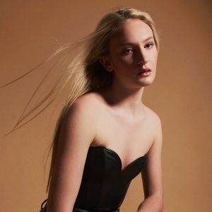 head shot of Mikalah modeling