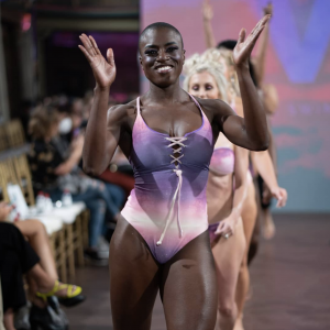 models on the runway wearing Voglia Swimwear