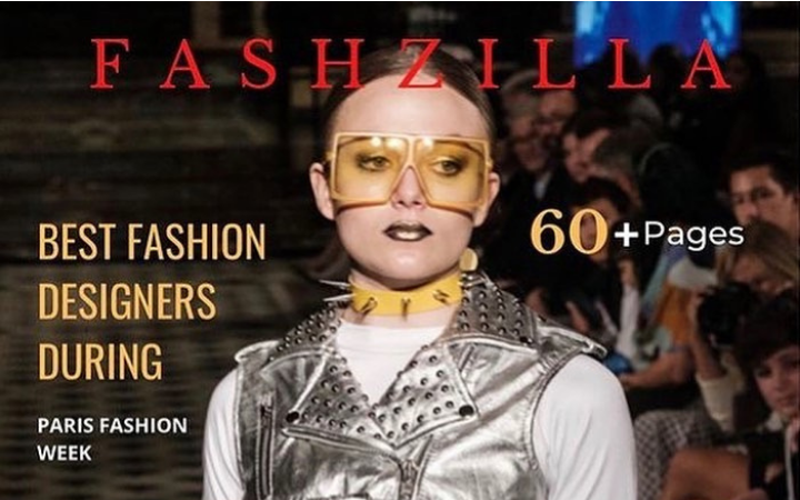Barbizon Southwest alum Emily Turner on the cover of Fashzilla Magazine