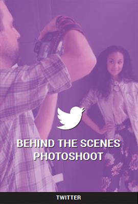BEHIND THE SCENES PHOTOSHOOT - TWITTER